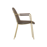 LPD Home Carlo Dining Chair with Arms – Taupe – Set of 2