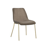 LPD Home Carlo Dining Chair – Taupe – Set of 2