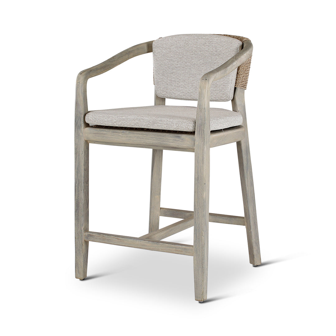 Castle Line Elisa Counter Stool – Grey and Beige