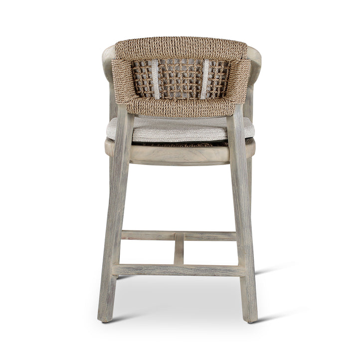 Castle Line Elisa Counter Stool – Grey and Beige