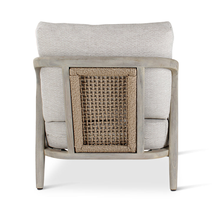 Castle Line Anais Lounge Chair – Grey and Beige