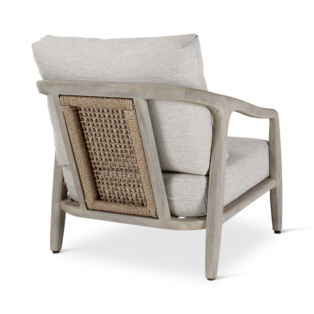 Castle Line Anais Lounge Chair – Grey and Beige