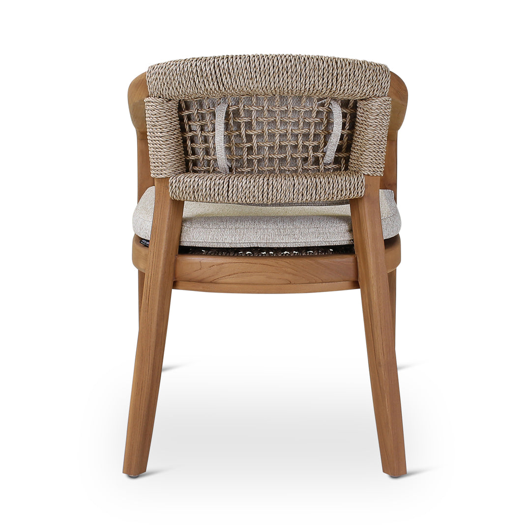 Castle Line Elisa Armchair – Natural and Beige