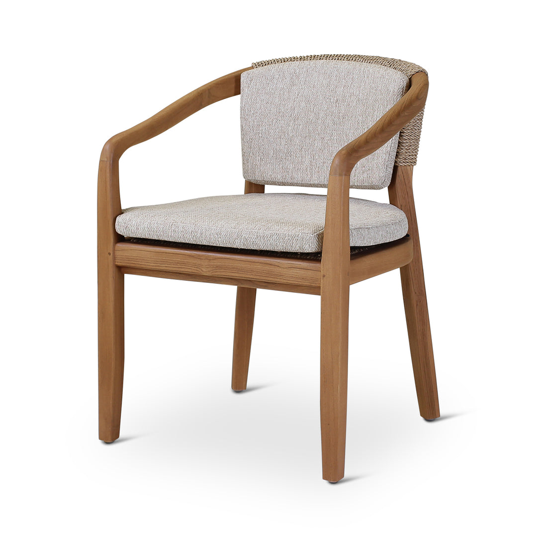 Castle Line Elisa Armchair – Natural and Beige