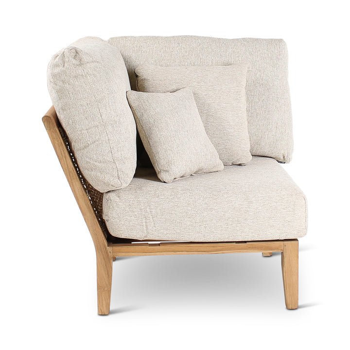 Castle Line Anais Corner Seat Module – Natural and Cream