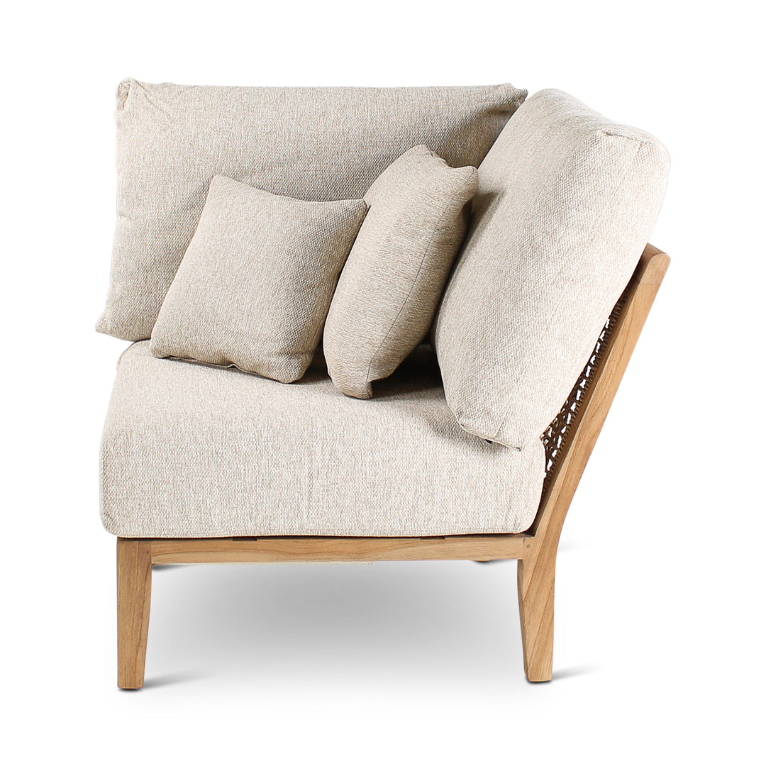 Castle Line Anais Corner Seat Module – Natural and Cream