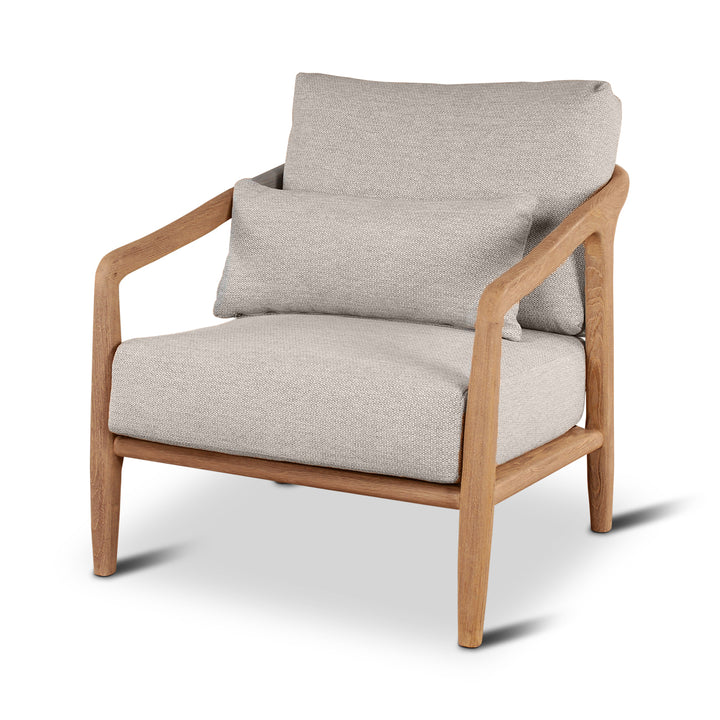 Castle Line Anais Lounge Chair – Natural and Cream