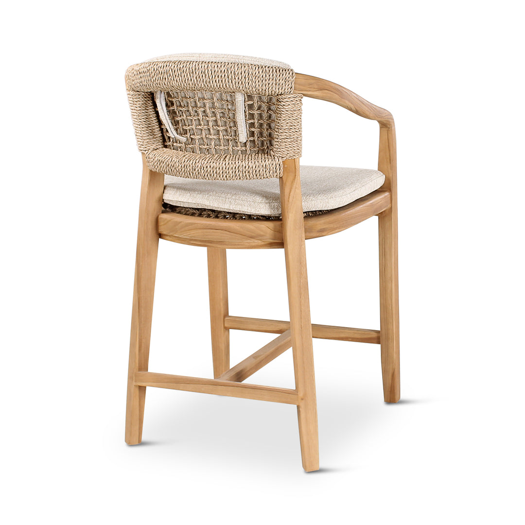 Castle Line Elisa Counter Stool – Natural and Cream