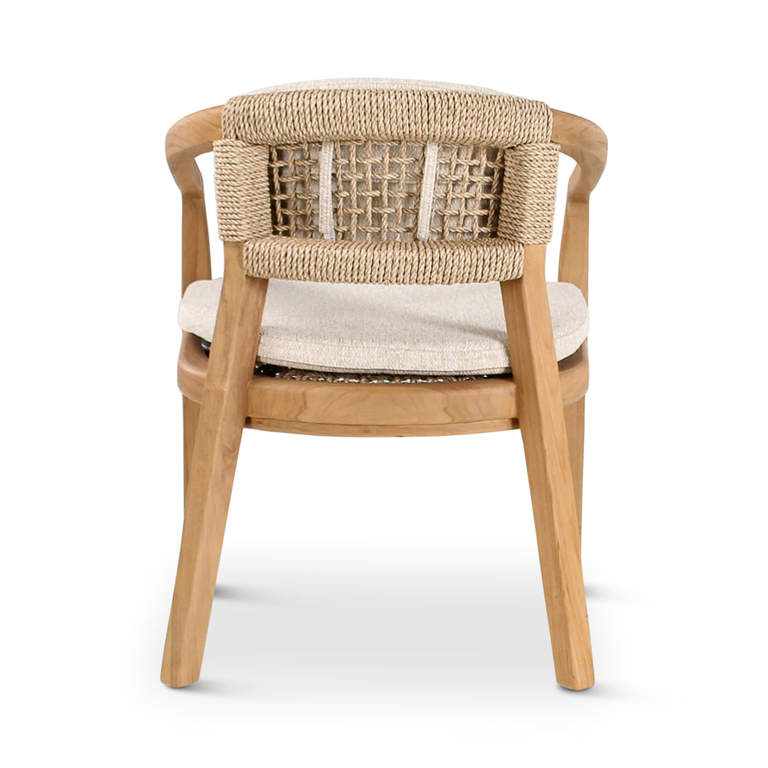 Castle Line Elisa Armchair – Natural and Cream