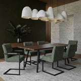 LPD Home Cleaver Dining Chair with Arms – Desert Sage