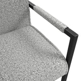 LPD Home Cleaver Dining Chair with Arms – Smoked Pearl