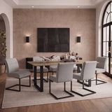 LPD Home Cleaver Dining Chair – Smoked Pearl