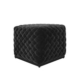 LPD Home Colline Small Pouffe – Black