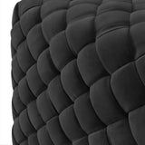 LPD Home Colline Small Pouffe – Black