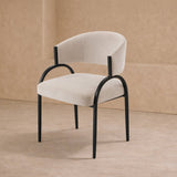 Liang & Eimil Pavilion Dining Chair (CRIB 5) – Megan Pebble & Matt Black