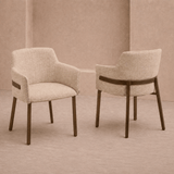 Liang & Eimil Tessa Dining Chair – Field Beige (CRIB 5) – Set of 2
