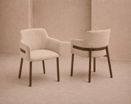 Liang & Eimil Tessa Dining Chair – Field Beige (CRIB 5) – Set of 2