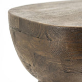 Calista Side Table – Brown