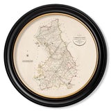 c.1806 County Maps of England - Round