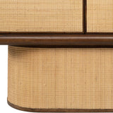 Cadence Cabinet in Mindi Wood and Rattan