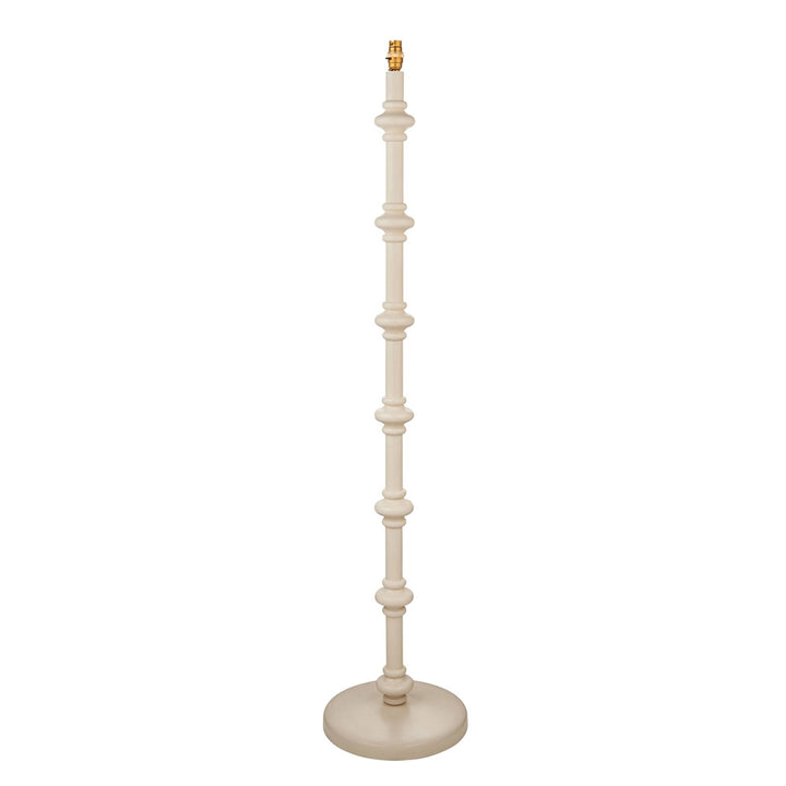 Canterbury Floor Lamp – Almond White (Base Only)