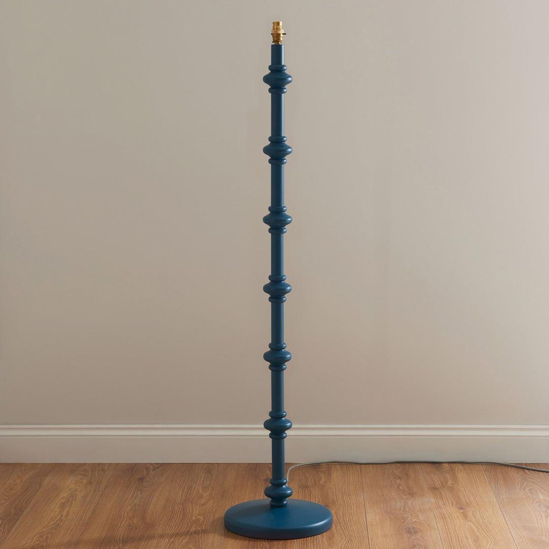 Canterbury Floor Lamp – Marlin Blue (Base Only)