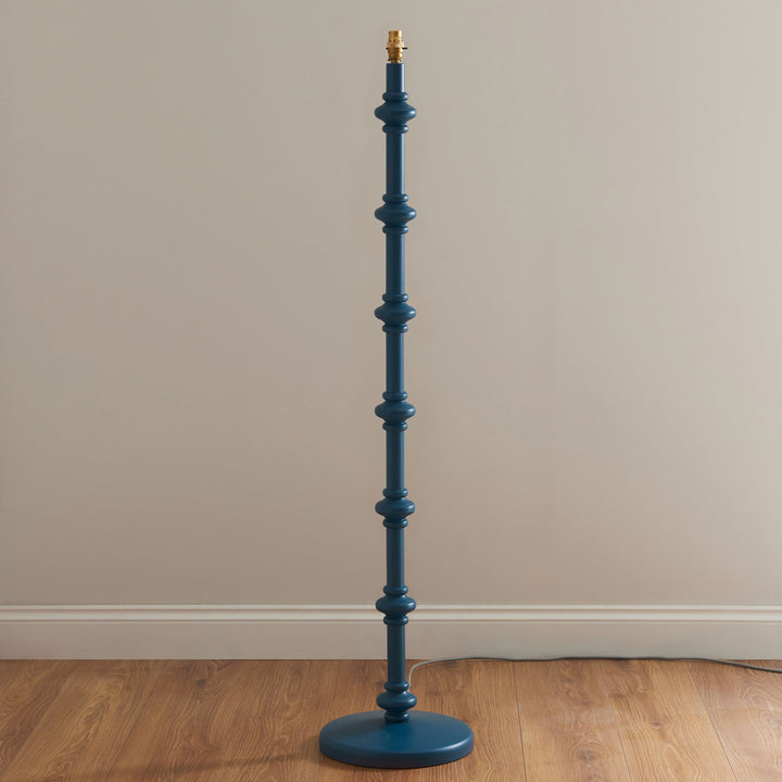 Canterbury Floor Lamp – Marlin Blue (Base Only)