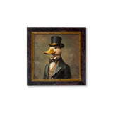 Captain Quackmore – Gentleman Duck – Oxford Square Frame