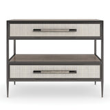 Caracole Dual Impressions Bedside Table