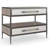 Caracole Dual Impressions Bedside Table