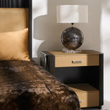 Caracole Love-ly! Bedside Table - Dark Chocolate