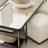 Caracole Marshmallow Ottoman – Vegas Neutral