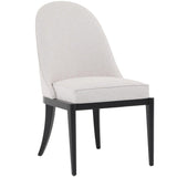Caracole Natural Choice Dining Chair – Carina Parchment Fabric