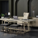 Caracole Perfect Pairing Wing Chair – Lombardia Champagne