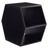 Caracole ReMix Hexagon End/coffee Table in Black