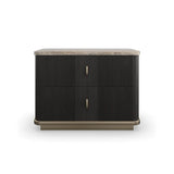 Caracole Rhythm Bedside Table - Black