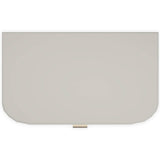 Caracole True Love Bedside Table in Matte Pearl – Large