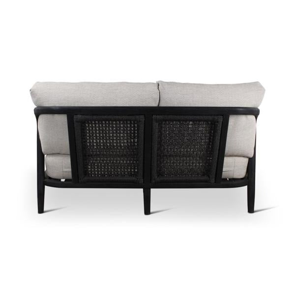 Castle Line Anais 2-Seater Sofa – Black and Grey