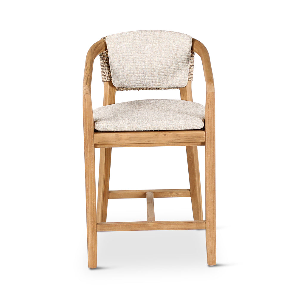 Castle Line Elisa Counter Stool – Natural and Cream