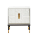 Cavan Geometric Chest – Off-white