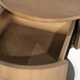 Ceara Bedside Table – Light Brown