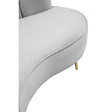 Celeste 3 Seater Sofa - Grey Velvet
