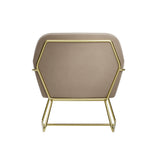 LPD Home Charles Armchair – Beige & Gold