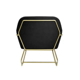 LPD Home Charles Armchair – Black & Gold