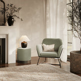 LPD Home Charles Armchair – Sage & Black