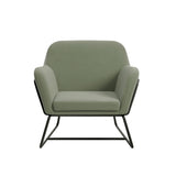 LPD Home Charles Armchair – Sage & Black