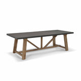 Garden Trading Chilford Dining Table – Acacia Wood and Polystone