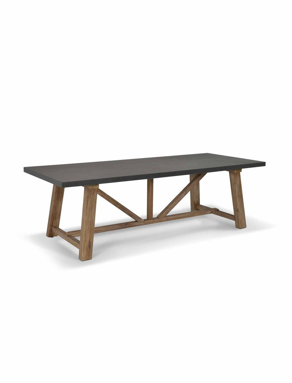 Garden Trading Chilford Dining Table – Acacia Wood and Polystone