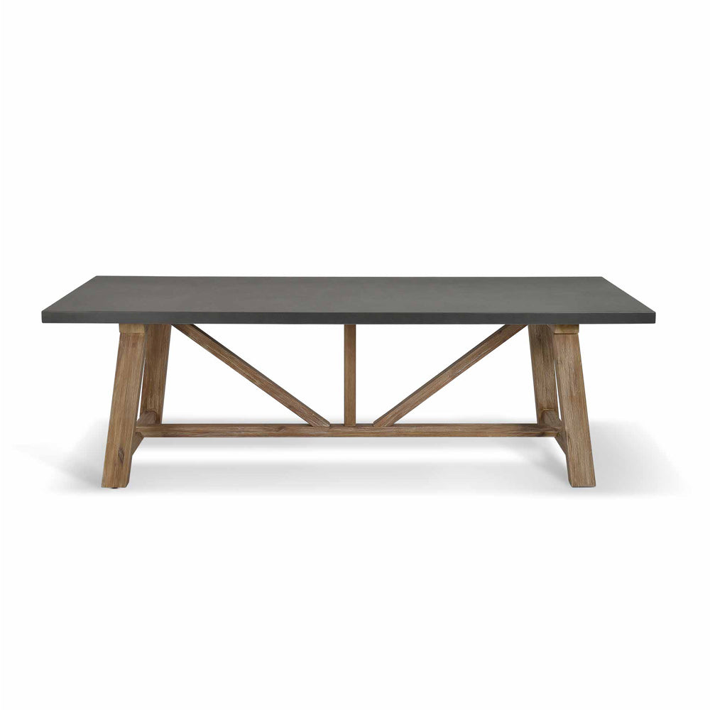 Garden Trading Chilford Dining Table – Acacia Wood and Polystone