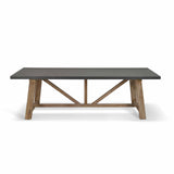 Garden Trading Chilford Dining Table – Acacia Wood and Polystone